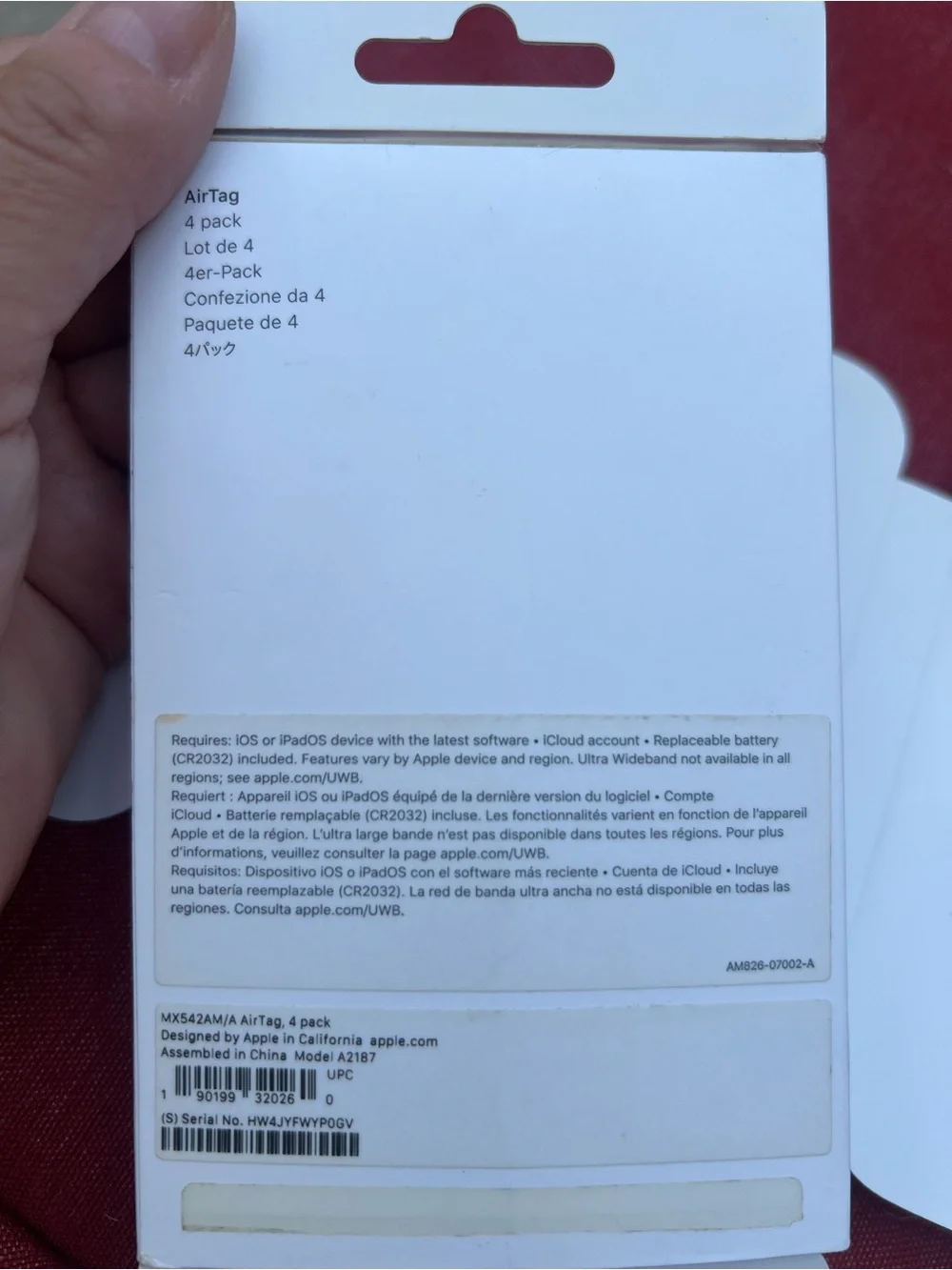 Apple AirTags (Set of 3) – New, Never Used